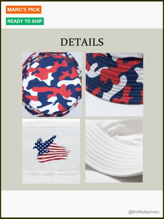 Unisex Bucket Hat Reversible Fishing Sun Hat Packable
